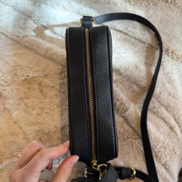 Gucci Soho Disco Black Leather Shoulder Bag - Picture 7 of 14